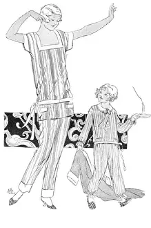 Art Deco Fashion Illustration Stampe: (insert)