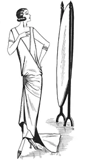 Art Deco Fashion Illustration Stampe: (insert)