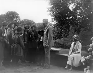 Group Portrait Outdoors Stampe: (insert)