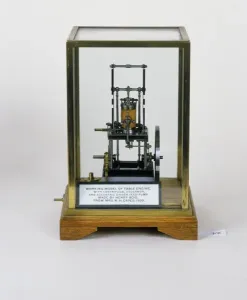 Immagini Dall'archivio IMechE Stampe: Motore di tabella - modello funzionante