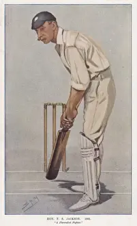 Cricket Batting Techniques Stampe: Jackson / Cricketer