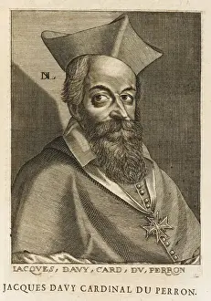 Historical Figure Artwork Stampe: Jacques Davy Duperron