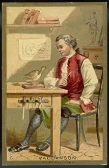 French Inventor Stampe: Jacques De Vaucanson