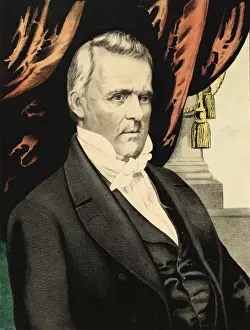 James Buchanan Portrait Stampe: James Buchanan