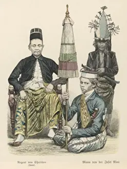 Traditional Clothing Stampe: Javanese