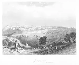 Biblical History Illustrations Stampe: Jerusalem