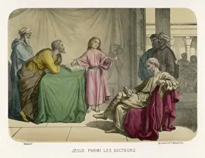 Christian Art Prints Online Stampe: Jesus & Doctors (B. E. E. )