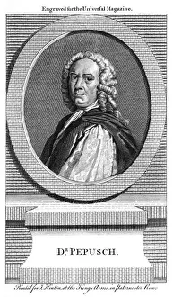 English Music History Stampe: John Christopher Pepusch