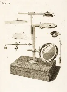Il Centro John Innes Stampe: Microscopio acquatico.