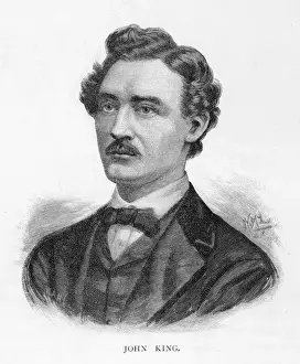 Burke And Wills Expedition Stampe: John King / Explorer