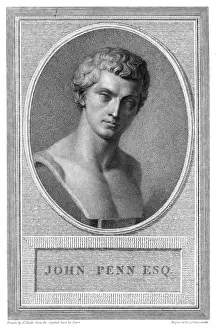 American Colonial History Images Stampe: JOHN PENN