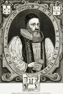Irish Historical Figures Stampe: John Richardson, Bishop