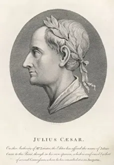Ancient Roman Leaders Stampe: Julius Caesar