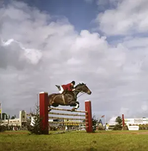 Evento di salto ostacoli, Devon County Show.