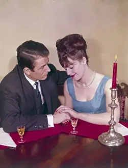 Romantic Dinner For Two Stampe: Just Engaged