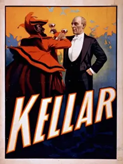 Vintage Magic Posters Stampe: Kellar