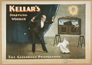 Vintage Magic Posters Stampe: Kellars startling wonder