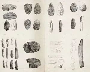 Strumenti di pietra scheggiata Knappada