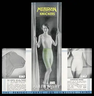 Vintage Underwear Stampe: Knickers 1935