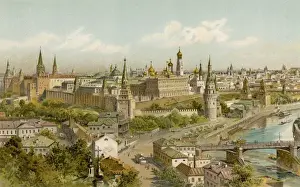 Russian Historical Images Stampe: Kremlin / E T Compton