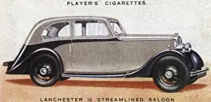 Vintage Saloon Cars Stampe: Lanchester Streamlined