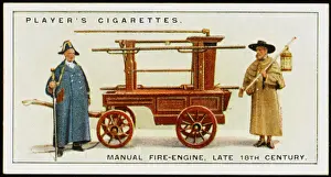 Fire Engine History Stampe: Late C18 Fire Engine