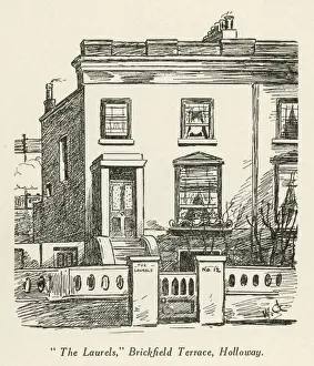 London Victorian Architecture Stampe: The Laurels