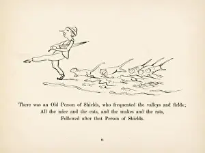 Victorian Era Literature Images Stampe: Lear / More Nonsense / C19Th