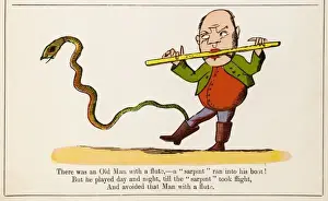 19th Century Book Art Stampe: Lear / Nonsense / Flute
