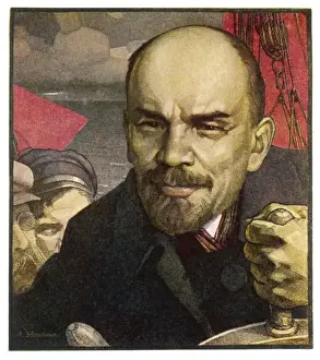 Cartoon di Lenin / Eberling
