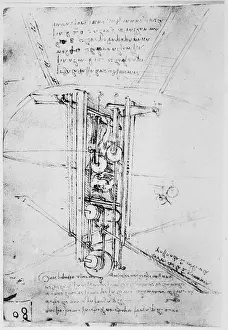 Leonardo Da Vinci Stampe: Macchina Leonardo