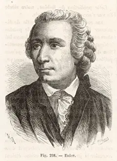Leonhard Euler Stampe: Leonhard Euler / Figuier