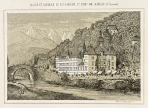 French Countryside Landscape Photos Stampe: Lestelle-Betharram