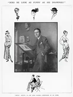 Lewis Baumer al lavoro
