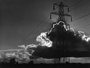 Power Lines Stampe: LIGHT AND POWER