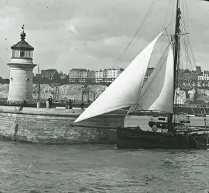 Coastal Landmarks UK Stampe: Lighthouse, Ramsgate