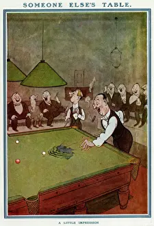 Snooker Stampe: Una piccola impressione di H.M.Bateman