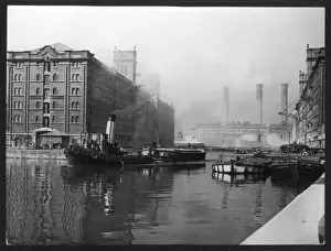Industriale Stampe: Docks di Liverpool