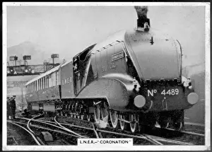 Vintage Railway Locomotives Stampe: Lner Coronation