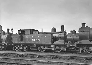 Railway Transport UK Stampe: LNER steam engine