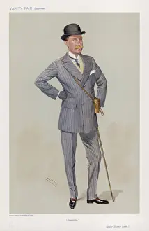 Bowler Hat Fashion Stampe: Loder by Spy, 1906