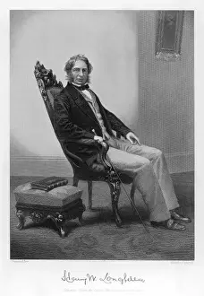 19th Century American Literature Stampe: Longfellow / Chappel