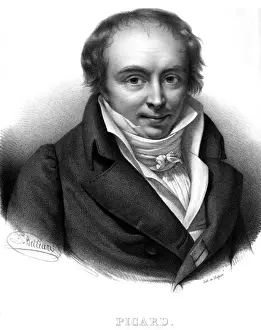 Famous French Writers List Stampe: Louis Benoit Picard