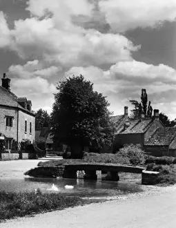Lower Slaughter Village Stampe: Lower Slaughter