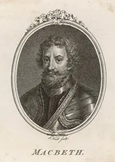 Shakespearean Characters Stampe: Macbeth (J Hall)