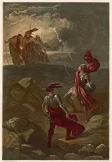 Macbeth Witches Stampe: Macbeth & the Witches
