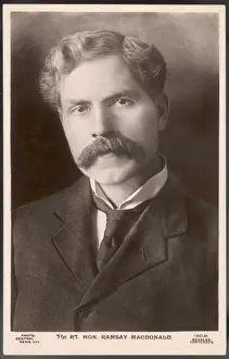 Labour Party Leaders Stampe: Macdonald / Ramsay / Postcd
