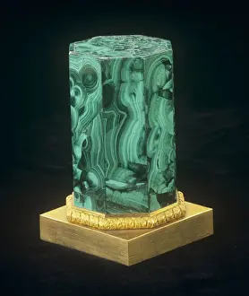 Malachite Mineral Stampe: Malachite