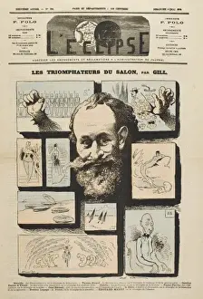 Famous French Painters List Stampe: MANET / GILL / L ECLIPSE 76