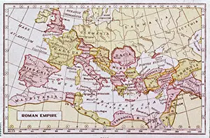 Italia Stampe: Mappa dell'Impero Romano
